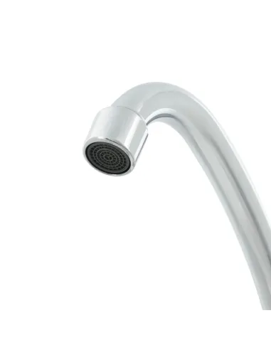 Смеситель для кухни двухвентильный Rizo RP48C, пластик, хром купить в Днепре и Киеве - цена от КТУ