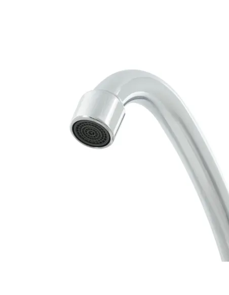 Смеситель для кухни двухвентильный Rizo RP48C, пластик, хром купить в Днепре и Киеве - цена от КТУ