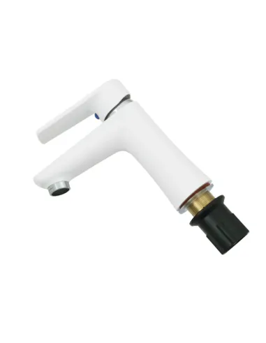 Змішувач для умивальника Rizo RP10W, пластик, білий купити у Дніпрі та Києві - ціна від КТУ