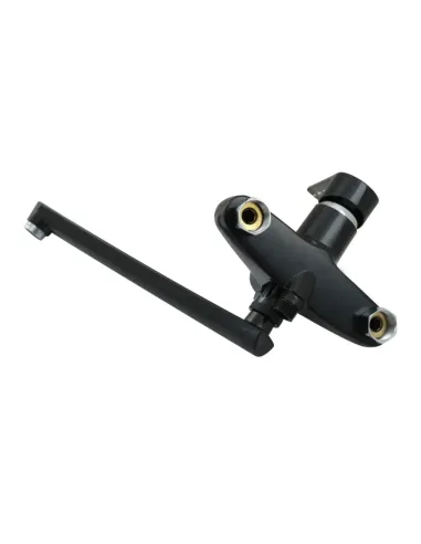 Смеситель для ванны с длинным изливом Rizo RP35B, пластик, черный купить в Днепре и Киеве - цена от КТУ