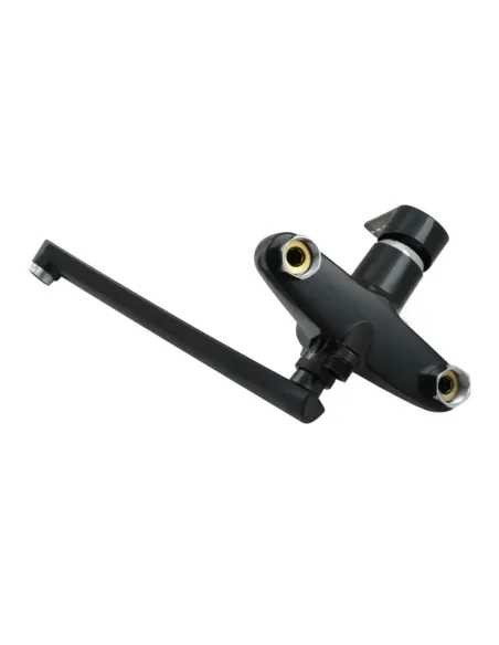 Смеситель для ванны с длинным изливом Rizo RP35B, пластик, черный купить в Днепре и Киеве - цена от КТУ