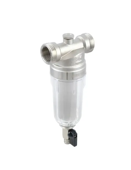 Самопромивний фільтр з манометром Raftec RMCF02 3/4 дюйми купити у Дніпрі та Києві - ціна від КТУ