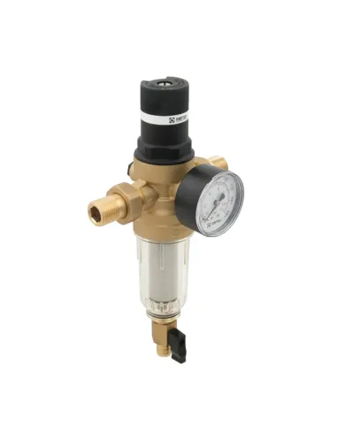 Самопромывной фильтр с редуктором Raftec RCFR01-C 1/2 дюйма купить в Днепре и Киеве - цена от КТУ