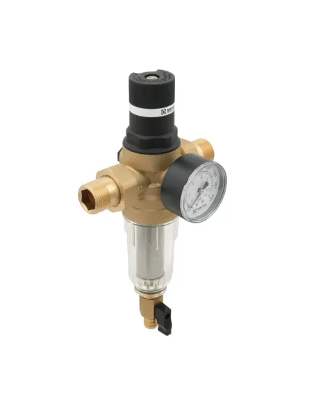 Самопромивний фільтр з редуктором Raftec RCFR02-C 3/4 дюйми купити у Дніпрі та Києві - ціна від КТУ