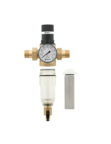 Самопромивний фільтр з редуктором Raftec RCFR02-C 3/4 дюйми купити у Дніпрі та Києві - ціна від КТУ