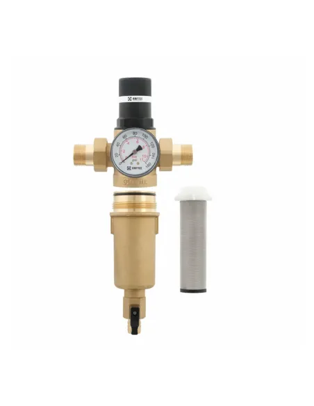 Самопромивний фільтр з редуктором для гарячої води Raftec RCFR02-H 3/4 дюйма купити у Дніпрі та Києві - ціна від КТУ