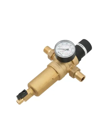 Самопромывной фильтр с редуктором для горячей воды Raftec RCFR01-H 1/2 дюйма купить в Днепре и Киеве - цена от КТУ