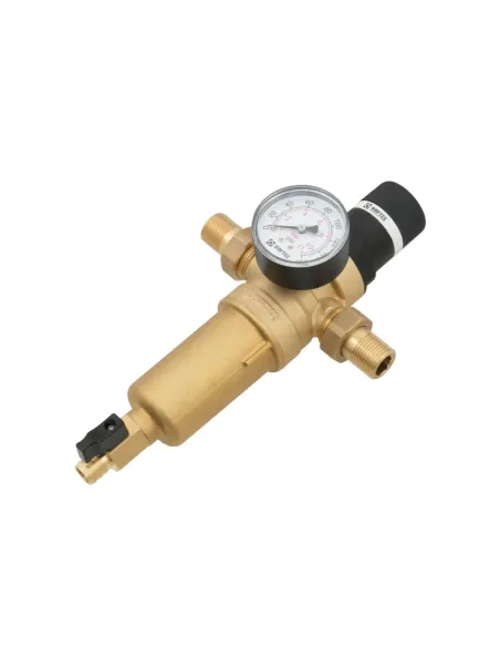 Самопромивний фільтр з редуктором для гарячої води Raftec RCFR01-H 1/2 дюйма купити у Дніпрі та Києві - ціна від КТУ