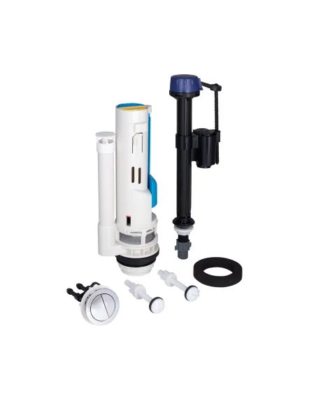 Запорная арматура на унитаз Q-Tap GB CHR с клапаном нижней подачи