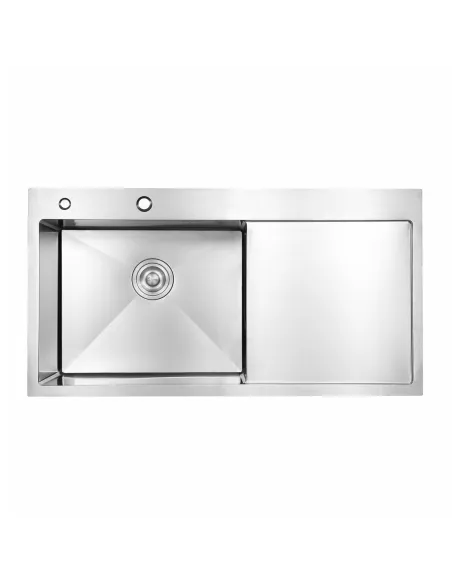 Мийка для кухні прямокутна Lidz Handmade H7849R з нержавіючої сталі купити у Дніпрі та Києві - ціна від КТУ