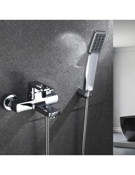 Змішувач для ванни Lidz Wawel 006 LDWAW006CRM45388 Chrome з душовим набором купити у Дніпрі та Києві - ціна від КТУ