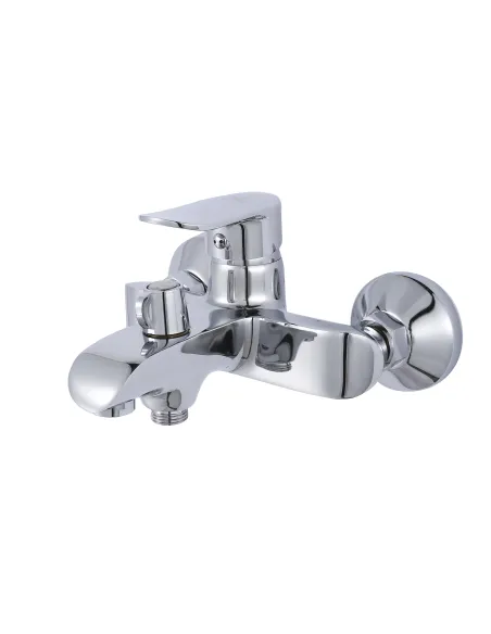 Смеситель для ванны Lidz Wieza 006 LDWIE006CRM45410 Chrome, с душевым набором