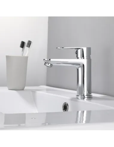 Змішувач для умивальника Lidz Latwa 001 LDLAT001CRM45412 Chrome купити у Дніпрі та Києві - ціна від КТУ