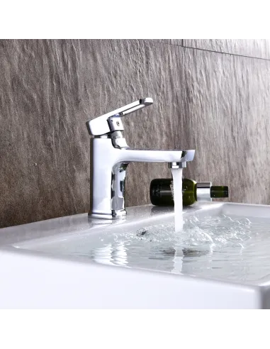 Смеситель для умывальника Lidz Wawel 001 LDWAW001CRM45387