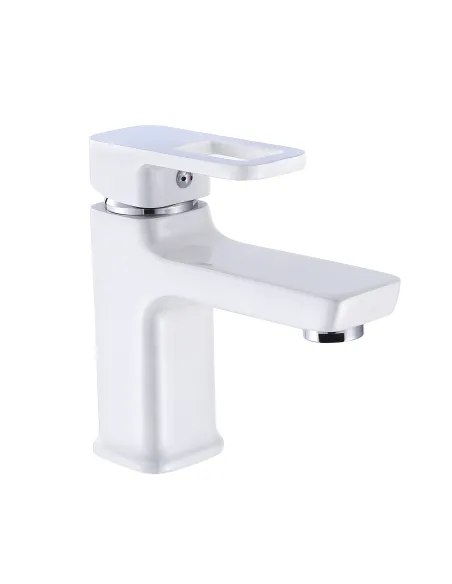 Смеситель для умывальника Lidz Wawel 001 LDWAW001WHI45397 White