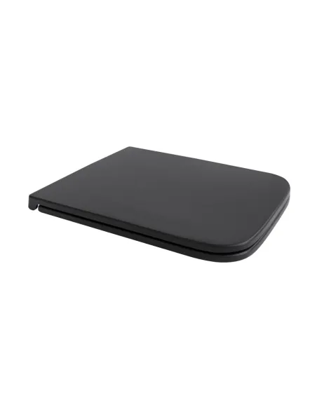 Унитаз безободковый подвесной Q-Tap Gemini Ultra Quiet QT2533076EUQMB, 373х365х530 мм