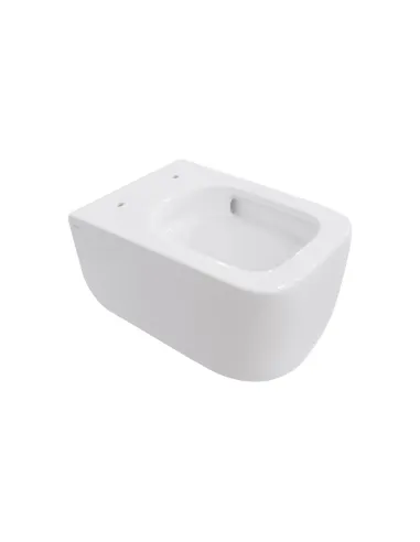 Унитаз безободковый подвесной Q-Tap Gemini Ultra Quiet QT2533076EUQW, 373х365х530 мм