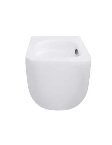 Унитаз безободковый подвесной Q-Tap Gemini Ultra Quiet QT2533076EUQW, 373х365х530 мм