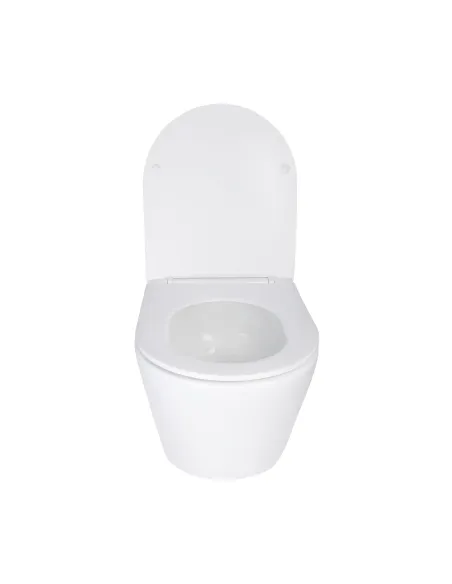 Унітаз безободковий підвісний Q-Tap Swan Ultra Quiet QT16335179W, 320х360х485 мм купити у Дніпрі та Києві - ціна від КТУ