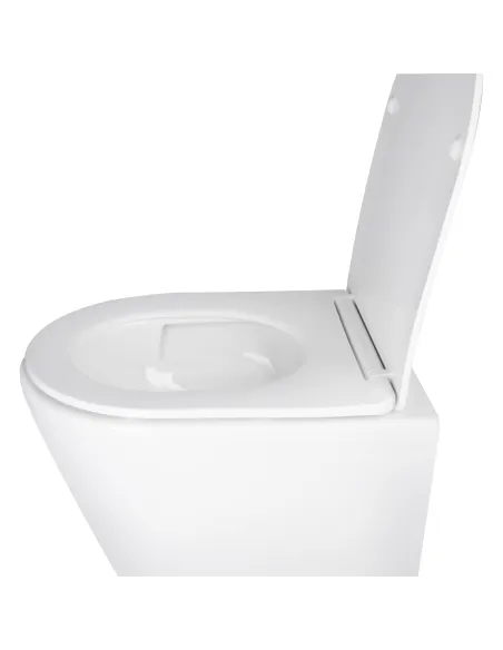 Унітаз безободковий підвісний Q-Tap Swan Ultra Quiet QT16335179W, 320х360х485 мм купити у Дніпрі та Києві - ціна від КТУ