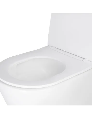 Унітаз безободковий підвісний Q-Tap Swan Ultra Quiet QT16335179W, 320х360х485 мм купити у Дніпрі та Києві - ціна від КТУ