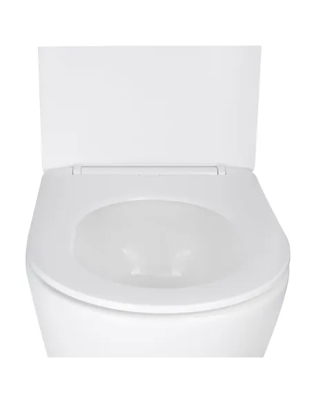 Унітаз безободковий підвісний Q-Tap Swan Ultra Quiet QT16335179W, 320х360х485 мм купити у Дніпрі та Києві - ціна від КТУ