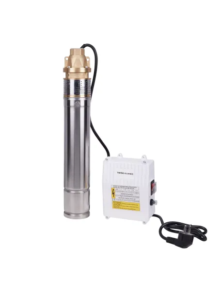 Вихревой глубинный насос Thermo Alliance 3SKM-100 0,75 кВт, пульт, кабель 10 метров