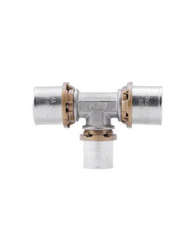 Тройник - пресс Icma № 406 26 х 20 х 26 мм, для МП труб