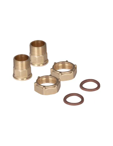Штуцер латунный для счетчика SD Plus SD42920 3/4 дюйма, комплект