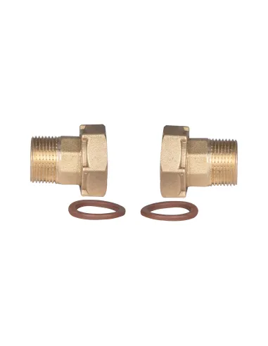 Штуцер латунный для счетчика SD Plus SD42920 3/4 дюйма, комплект