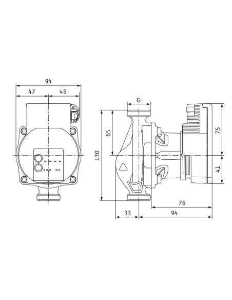 Циркуляционный насос Wilo Varios Pico-STG 15/1-7