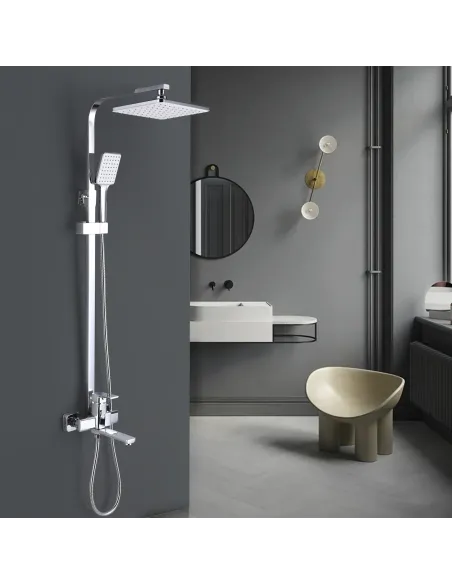 Душевая система с изливом Lidz Dozorca 1030 LDDOZ1030CRM45407 Chrome Душевая система с изливом Lidz Dozorca 1030 LDDOZ1030CRM45407 Chrome