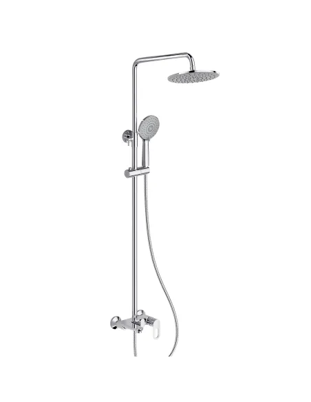 Душевая система с изливом Lidz Latwa 1030 LDLAT1030CRM45417 Chrome