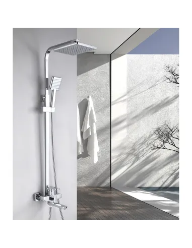 Душевая система с изливом Lidz Wawel 1030 LDWAW1030CRM45391 Chrome