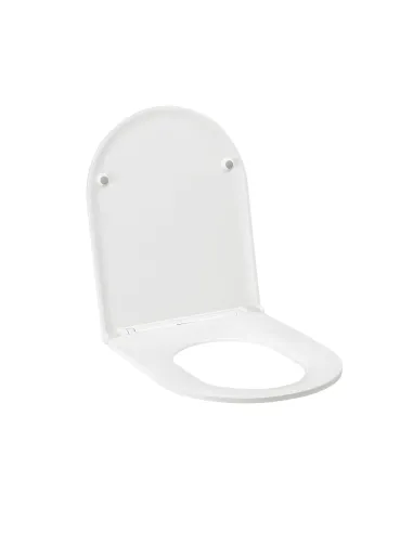 Унітаз безободковий компактний Q-Тap Robin Ultra Quiet QT13222128AUQ1W, сидіння Soft-close