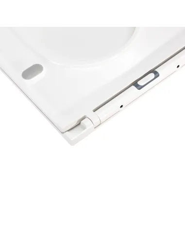 Унітаз безободковий компактний Q-Тap Robin Ultra Quiet QT13222128AUQ1W, сидіння Soft-close