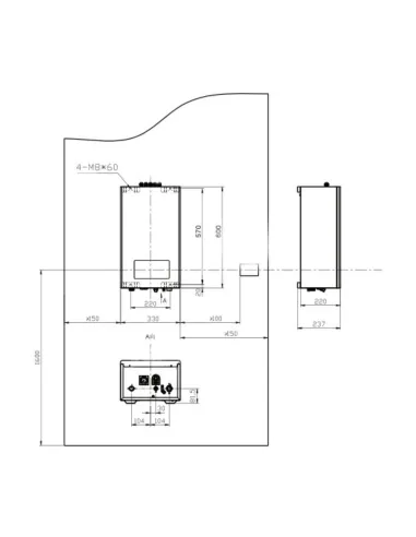 Электрический котел Thermo Alliance 12 кВт