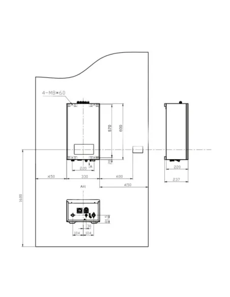 Електричний котел Thermo Alliance 8 кВт