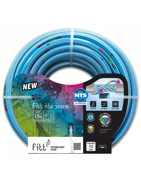 Шланг для поливу Bradas Nts Jeans 3/4 дюйми, 25 метрів, армований