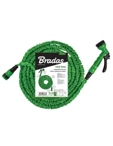 Шланг для поливу, що розтягується Bradas Trick Hose WTH1030GR-TL 10 - 30 метрів, комплект