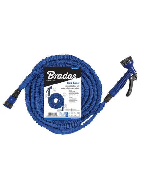 Шланг для поливу, що розтягується Bradas Trick Hose WTH1030BL-TL 10 - 30 метрів, комплект