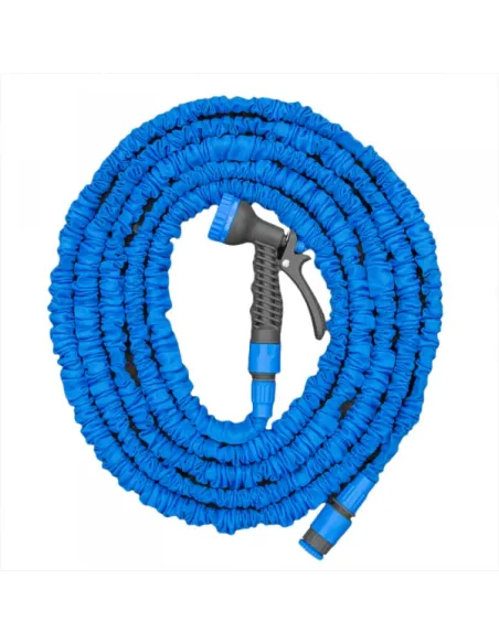 Растягивающийся шланг для полива Bradas Trick Hose WTH515BL 5 - 15 метров, комплект Растягивающийся шланг для полива Bradas Trick Hose WTH515BL 5 - 15 метров, комплект