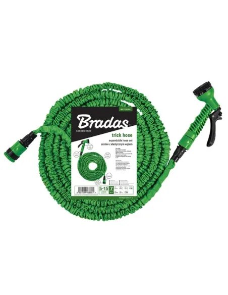 Растягивающийся шланг для полива Bradas Trick Hose WTH0722GR-T-L 7 - 22 метров, комплект