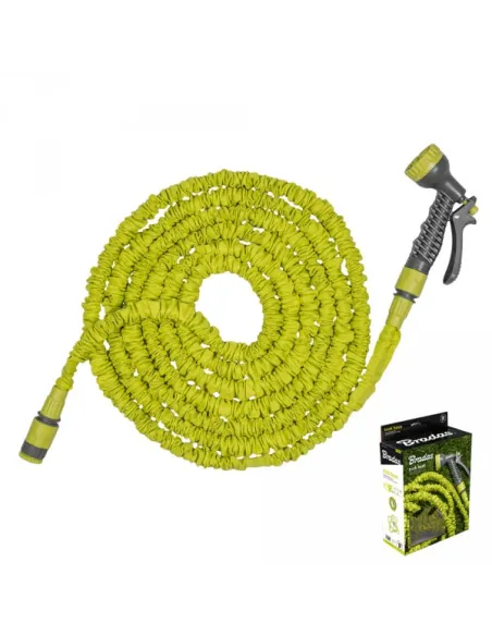 Растягивающийся шланг для полива Bradas Trick Hose WTH722GR 7,5 - 22 метров, комплект