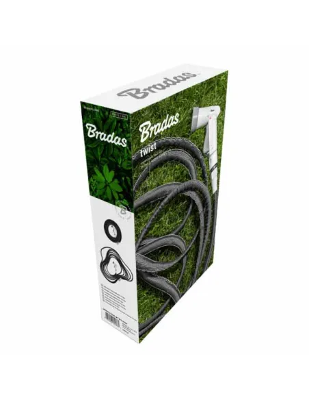 Растягивающийся шланг для полива Bradas Twist Hose 7,5 - 15 метров, комплект Растягивающийся шланг для полива Bradas Twist Hose 7,5 - 15 метров, комплект