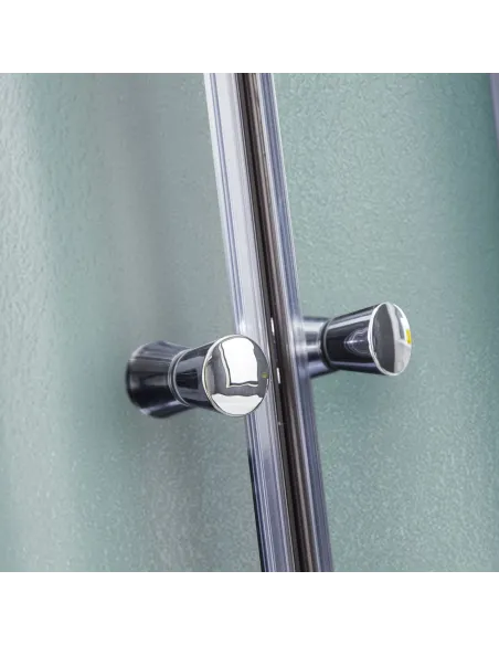 Гідробокс масажний Lidz Tani SBM90x90.SAT.LOW.FR, напівкруглий