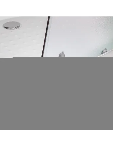 Гидробокс массажный Lidz Tani SBM90x90.SAT.LOW.FR, полукруглый