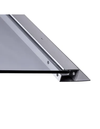 Гідробокс масажний Lidz Tani SBM90x90.SAT.LOW.GR, напівкруглий