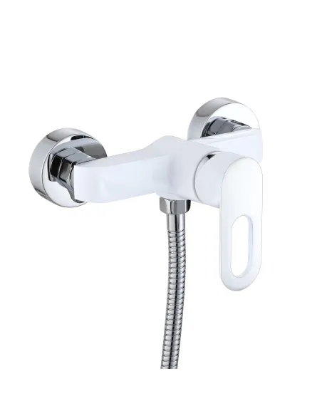 Змішувач для душу Lidz Latwa 010 LDLAT010WHI45426 White, без виливу