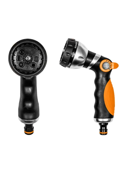 Пистолет для полива Bradas ECO-2038 Black Line 8 режимов, металл